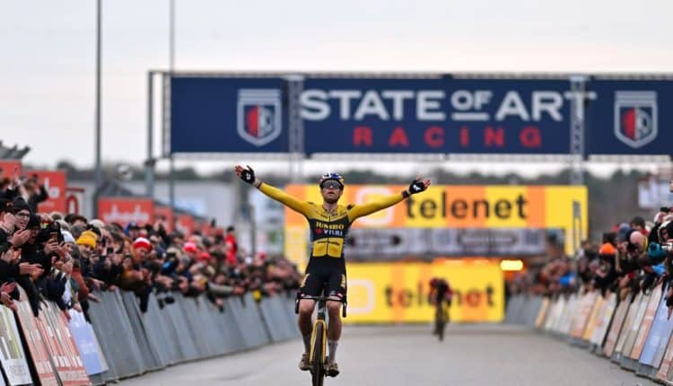 Wout van Aert wins Superprestige Heusden-Zolder, full results; watch ...