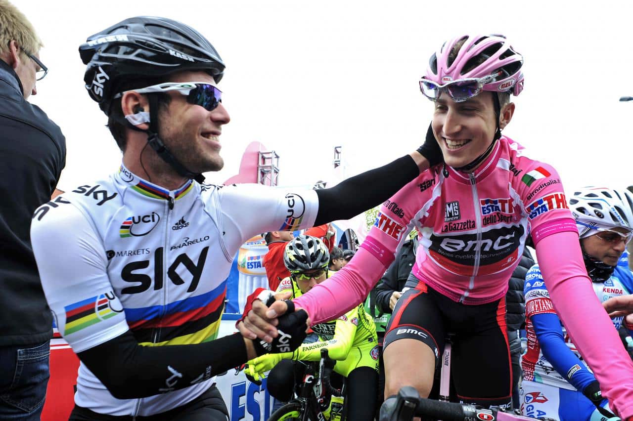 Giro 2012 S2 Mark Cavendish and Taylor Phiney picture Gian Mattia DAlberto LaPresse RCS Sport