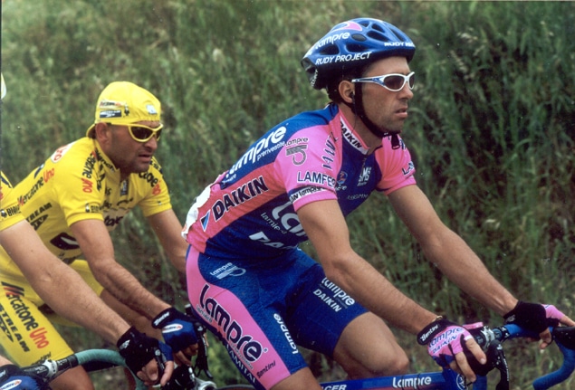 2001 Simoni con Pantani